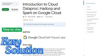 Introduction to Cloud Dataproc: Hadoop and Spark on Google Cloud | 