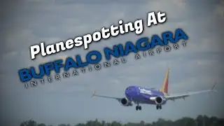 (HD) Afternoon Planespotting at Buffalo Niagara International Airport - Episode 3