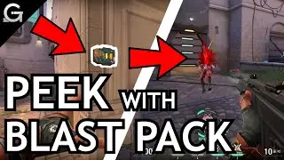 How to use BLAST PACKS to PEEK with Raze | Valorant