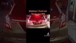 Stoplamp Honda Jazz GK5 Dan Trunk Led Welcom Led