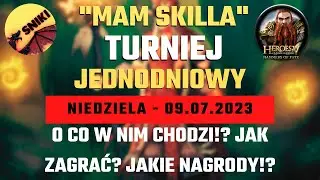Turniej Heroes 5 by KnightOfNight | MAM SKILLA | jak się zapisać? kiedy mecze? jakie nagrody?!