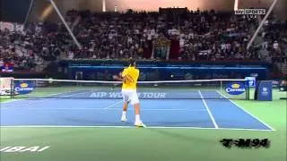 Roger Federer - Records Again in 2011 (Part 3/16 Dubai) (HD)