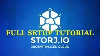 StorJ RENT Your Hard Drive for $$$! Windows GUI Platform Tutorial FULL STEPS ! 17/1/2017 !