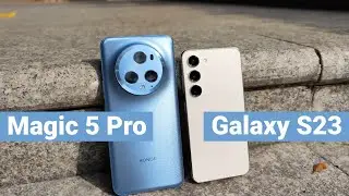 Honor magic 5 pro vs Galaxy S23 Camera test Comparison
