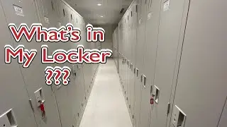Locker Room with Mini Fan |What’s In My Locker
