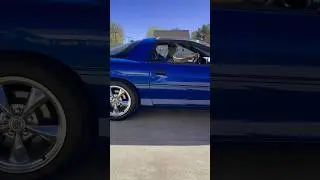 Kalebs Camaro Z-28 LT-1 Quasar blue Leather seats T-Tops #camaro #4thgen #z28 #lt1 #camaroclub #fast