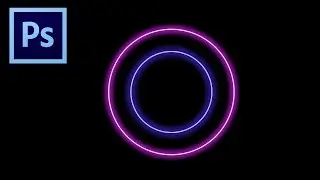 How to Make a Neon Light Effect in Photoshop | Make easy Neon Text In Photoshop CC