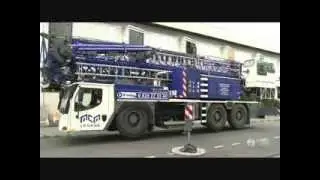 Как собирают башенный кран или автокран!
