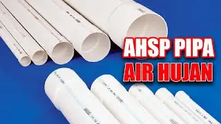 AHSP Pipa Air Hujan PVC AW - Rencana Anggaran Dan Biaya