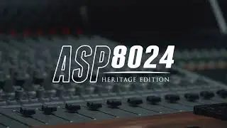 The heart of your studio | Audient ASP8024 Heritage Edition Large Format Recording Console