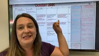 October 2023 training calendar