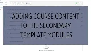 Add Content to Modules - Updated