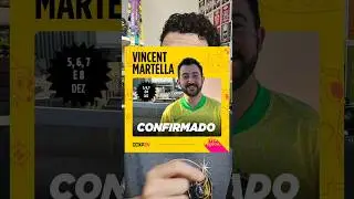 VINCENT MARTELLA CONFIRMADO NA CCXP24!