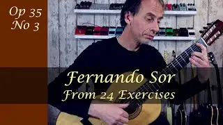 Sor Etude In A Minor Op 35 No 3