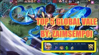 ITEM BUILD VALE  TERSAKIT 2021 - BUILD VALE TOP GLOBAL NO 5 [ZAIMSEMPOI] MOBILE LEGENDS
