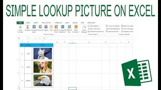 SIMPLE LOOKUP PICTURE ON EXCEL WITHOUT INDEX & MATCH