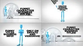Videohive Funny Character Titles Bundle 29418477 Free Download