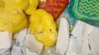 POWDERY GYM CHALK REFORMS AND FRESH CHALK CRUSH ASMR