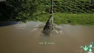 The Isle (Evrima) - Playing Adult Deinosuchus