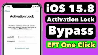 How to iCloud Bypass iOS 15.8 ONE CLICK Option By EFT PRO Tool