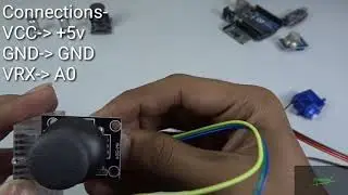 How To Control Servo With Joystick | Arduino Project