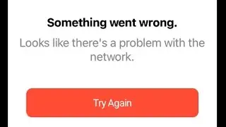 How to fix  Something went wrong Looks like there's a problem with the network error in Apple Music