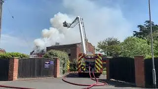 Brean pub fire (Burnham-On-Sea.com)