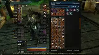 New World 2022.06.24 Summer PTR locked items drop bug