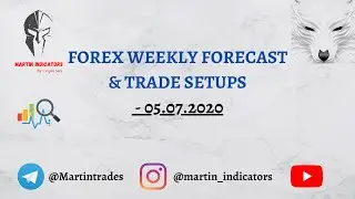 Weekly Forecast - Forex - 05.07.2020 and Trade Setups Martin indicators Technical analysis