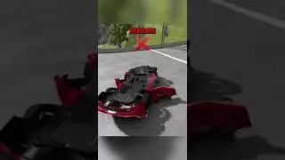 BEAMNG CRASH TEST: Cars Scoring Goals #gaming #simracing #beamng #beamngdrive #beamngcrashes