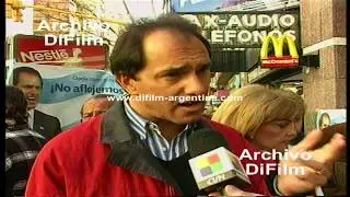 DiFilm - Daniel Scioli - Privatizaciones convertibilidad (1997)
