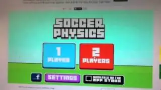 SOCCER PHYSICS INTRO