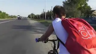 Прогулка на велосипедах.