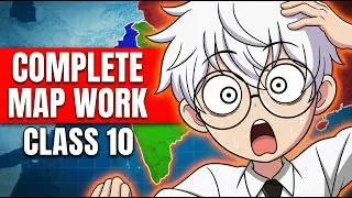 Complete map work Class 10 SST  animation | Complete map work - Class 10 SST  