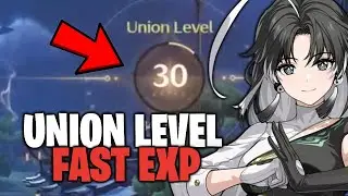 How To GET Union Level 30 FAST In Wuthering Waves!