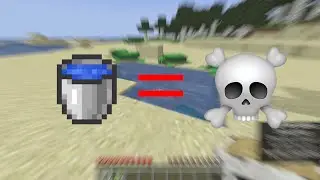 I Play Minecraft Until I Touch Water And This Is What Happened...