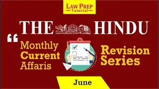 News Paper Revision Series for CLAT 2021 | June | Target CLAT 2021