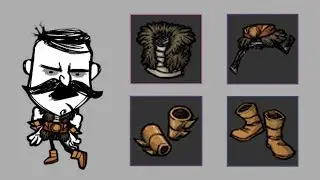 Forging Chestcover, Bracers, Leggings & Boots [Don't Starve Together Forge Skins]