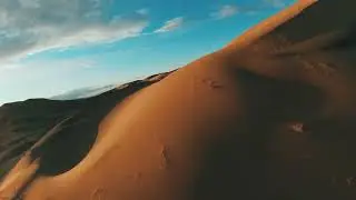 FPV Short: Mojave Desert Kelso Dunes at Sunset (DJI FPV Drone)
