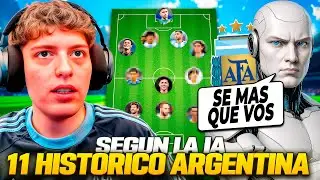 DAVOO XENEIZE REACCIONA AL MEJOR 11 HISTORICO DE ARGENTINA SEGUN LA IA (INTELIGENCIA ARTIFICIAL)