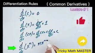 derivative of constant | derivate of functions | basic derivate concepts #derivatives #derivatives
