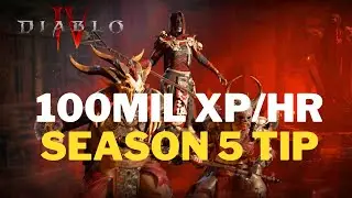 Diablo 4 - Season 5 Best XP for leveling