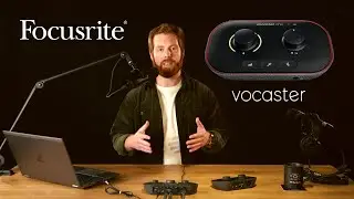 Focusrite Vocaster : l'interface audio prévue pour le Podcast (vidéo de La Boite Noire)
