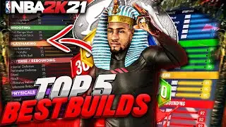 TOP 5 OVERPOWERED CURRENT GEN BUILDS IN 2K21 AFTER PATCH 8 STAX REVEALS THE BEST BUILDS IN NBA 2K21!