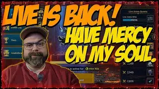I'M BACK! | LIVE ARENA TIME! | RAID: Shadow Legends