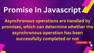 Promise in javascript, in Hindi