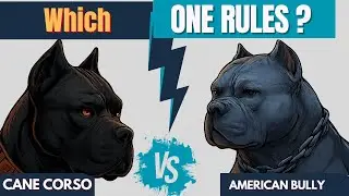Cane Corso vs American Bully Who Wins the Showdown?