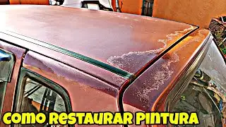 Como Restaurar Pintura Automotiva Queimada