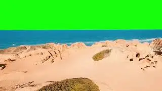 Free for ALL Beautiful shots of the sea with a green background for your projects!