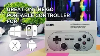 8BitDo SN30 Pro BT Controller | Great on the Go Portable Controller